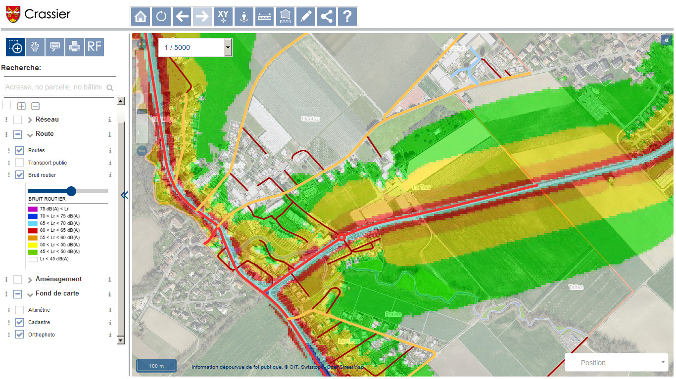 geoportail-crassier-zone-de-bruit-routier