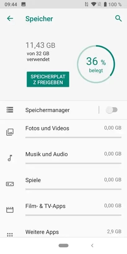 Crosscall_Core_X4_App_Speicher