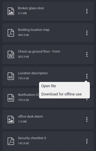 Open file or Download for offline use