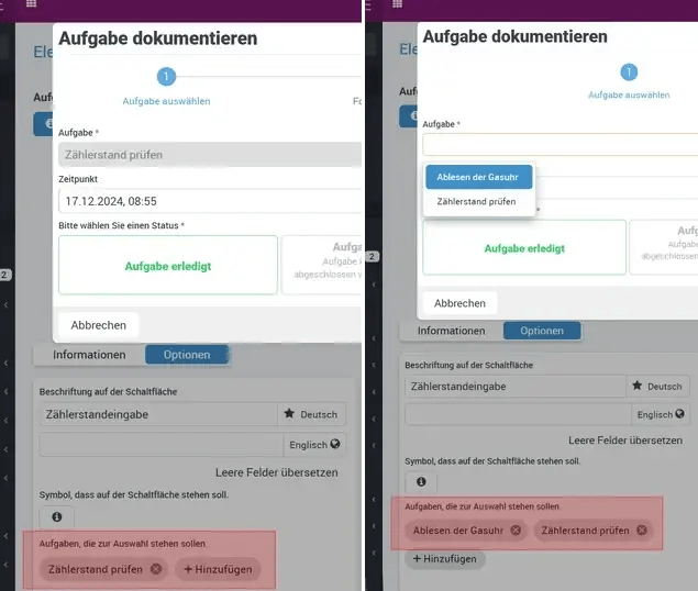 Portal_Aufgabe_dokumentieren